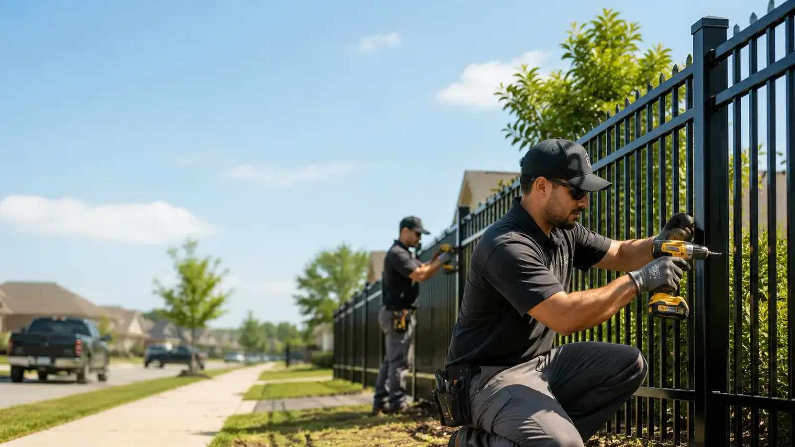 Metal Fence Installation in Golf, IL